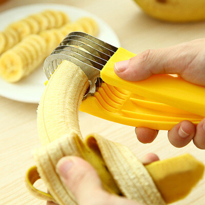 

Kitchen Accessories High Quality Blade Banana Slicer Environmental Protection Cut Banana Artifact Fruit Knife B101