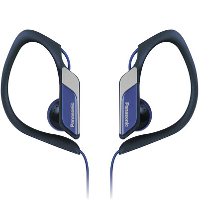 

Panasonic (Panasonic) RP-HS34 blue ear ear hanging head movement waterproof headset design comfortable to wear comfortable bass full