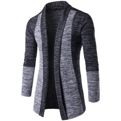 

New Mens Fashion Cardigan Sweatshirts Casual Slim Fit Cardigan Hoodies Cotton Stitching Jackets