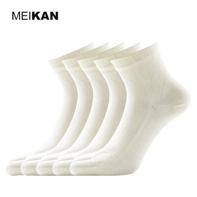 

MEIKAN Toe Socks Cotton Two Finger Ankle Cycling Socks Flip Flop Tabi Black Calcetines Mujer Non Slip Summer Tabi Socks
