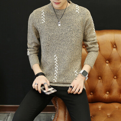 

17 winter new body knit sweater casual men round neck and sweater as a gift for men