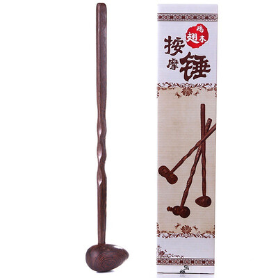 

Fit the United States and good solid wood massage hammer massage stick health hammer chicken wing wood massage bamboo hammer