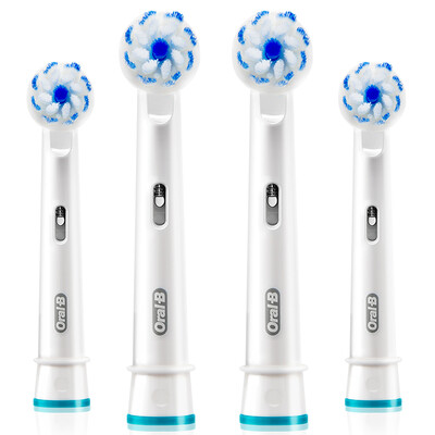

Braun Oral B EB60-4 Electric Toothbrush Head Ultra-fine Bristle 4-pack
