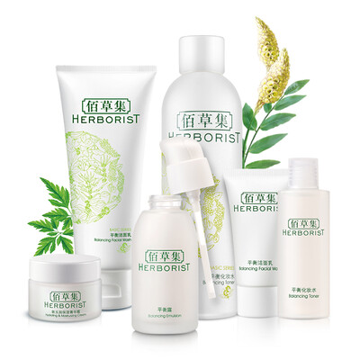

Herborist Water and Oil Balance Набор для ухода за кожей (крем для ухода за кожей с тонером для лица с увлажняющим кремом)