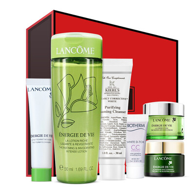 

L'Oreal Group, маленькая коробка США (My BEAUTY BOX) для рук и тела Box (Подарочный набор душистый лосьон для тела Анатомия встретить неожиданно Kiehl очищающий крем)