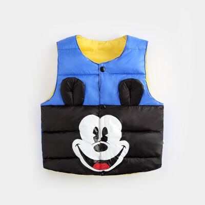 

New mickey mouse children down vest latest children clothing boys vest girls clothes / child vest ultra light outwear coat TZ147