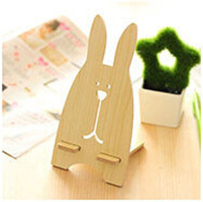 

Home Living Mobile Wood Holder Storage Creative Rabbit Accessories Tools Portable Housekeeping Organization B75