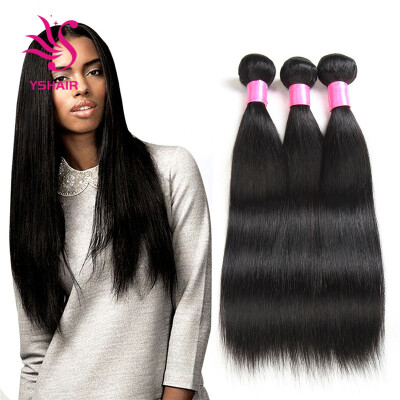 

7A Brazilian Straight Hair 3Bundles Hot Selling Brazilian Human Hair Bundles Straight Hair 100 Virgin Human Hair Natural Color