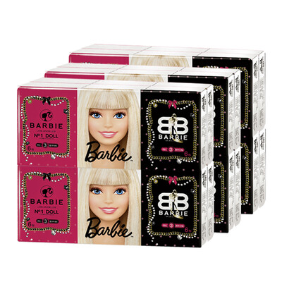 

Barbie Barbie classic times tough series of 3 layers 8 48 handkerchiefs paper discount