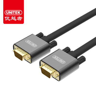 

Улучшенный человек (UNITEK) VGA линия 5 м vga3 + 6 строительная линия проектор провод, подключенный к компьютеру кабель монитора ноутбука кабель TV HD видео кабель Y-C505FGY