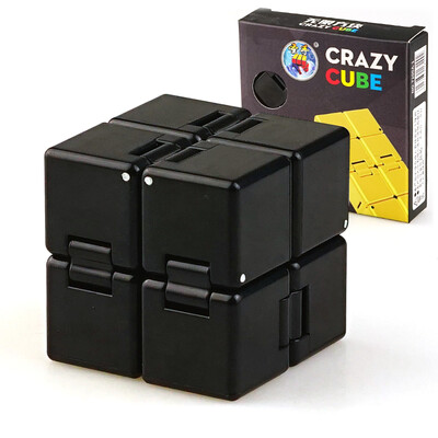 

Holy hand infinite Rubiks cube toy anti-pressure decompression vent toy hyperactivity disorder pressure relief artifact creative early education Kaizhi puzzle decompression toy black