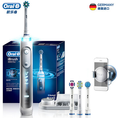 

Braun Braun European music B iBrush8000 Plus 3D sound wave Bluetooth smart electric toothbrush