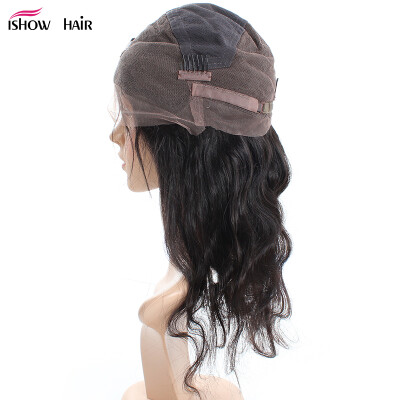 

Full Lace Human Hair Wigs Body Wave Non-Remy Virgin Hair