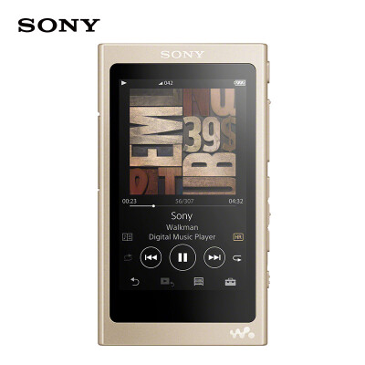 

SONY Hi-Res high resolution lossless noise reduction music player 16GB with headset NW-A45HN light gold