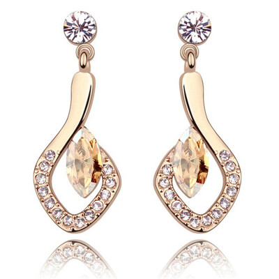 

Drop Earrings Crystal from Austria Elements Fashion Crystal Dangle Earring Woman Party Jewelry 5748