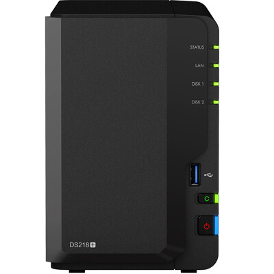 

Synology DS218 2-bay NAS Network Storage Server no internal hard drive