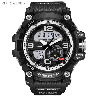 

Fashion Brand Sports Watches Men LED Digital Quartz Wristwatch Water Resistance 30M