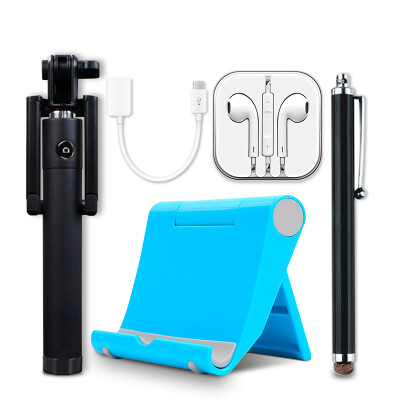 

Tablet Accessories 5 sets] YOMO Tablet Accessories Set Selfie Tablet OTG Cable Touch Cap Capacitance Pen Headphone