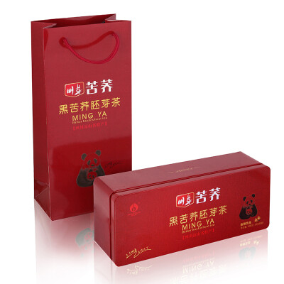 

Bud black buckwheat tea Sichuan Liangshan specialty buckwheat tea flavor whole germ tea classic gift box 400g