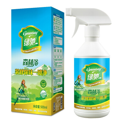 

Green Chi decoration in addition to the smell of a clean new house decoration furniture formaldehyde scavenger plant type in addition to formaldehyde benzene to paint flavor air purification spray 500ml