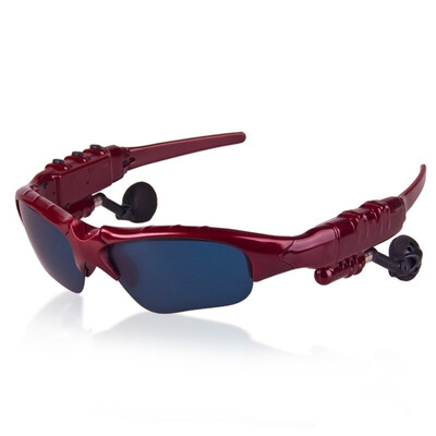 

Love Ant ianttek A-800 Bluetooth glasses Bluetooth headset Universal 41 Listen to music Call Car Wireless Bluetooth Red