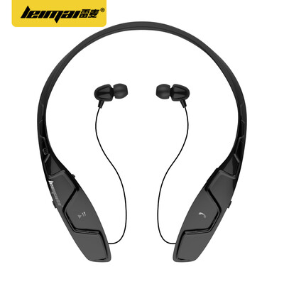 

Leimai (LEIMAI) KB23 Bluetooth гарнитуры спортивных беспроводного движения ухо музыки гарнитура стерео Bluetooth гарнитура универсальные черная