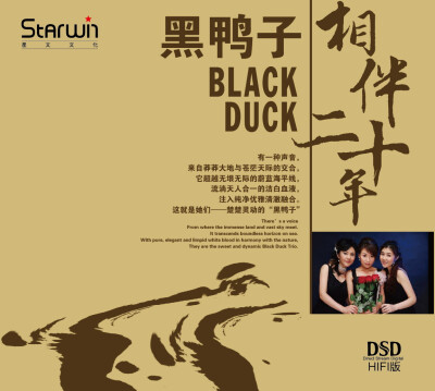 

黑鸭子 相伴二十年CD