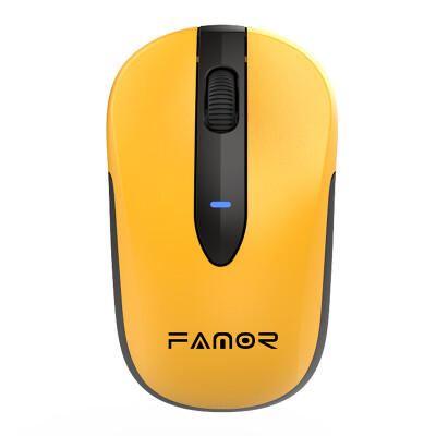 

FAMOR M360 wireless office mouse yellow