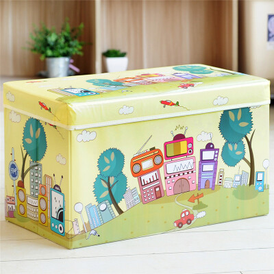 

KongJianYouPin Childrens Toys Storage Organizer Storage Stool 60L TV