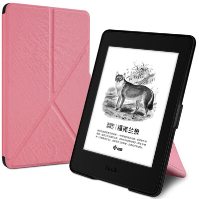 

Керамика подходит Kindle 958 версия защитного покрытия / оболочки Kindle Paperwhite 1/2/3 электрическая книжная книга спящая кожа рукав складной кронштейн серия вишневый порошок