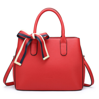 

Scarecrow handbag female Korean version of the tide simple shoulder Messenger bag big killer bag MLF70695L-08 black