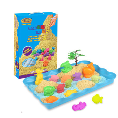 

Space sand SPACE SAND toy sand color sand Mars power color sand children handmade DIY toys Underwater World Set MS-800G