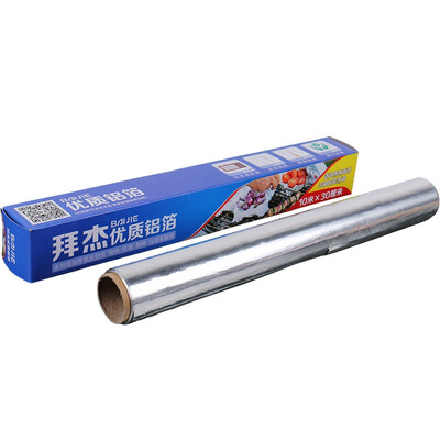 

Baijie (Baijie) алюминиевая фольга бумага оловянная фольга бумажная фольга толстая алюминиевая фольга 10 метров