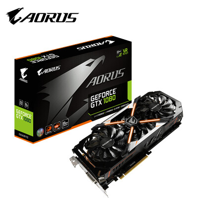 

Gigabyte (GIGABYTE) AORUS GTX 1080 1708-1873MHz / 10010MHz 8G / 256bit GDDR5X eat chicken graphics