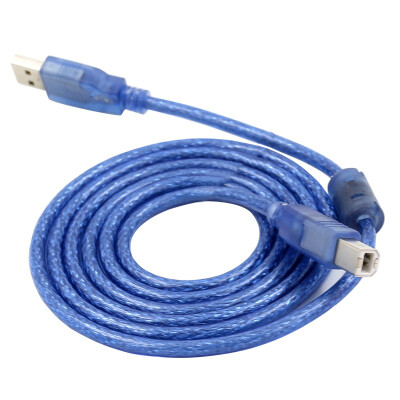 

Muyang MuYang MY-511 printer USB extension cable high-speed USB printer data cable 5 m oxygen-free copper double shield 3 m blue