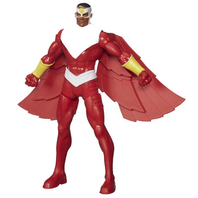 

(Hasbro) Marvel Avengers 6 дюймов бой игрушки Воины серии Соколы (красный) B1810