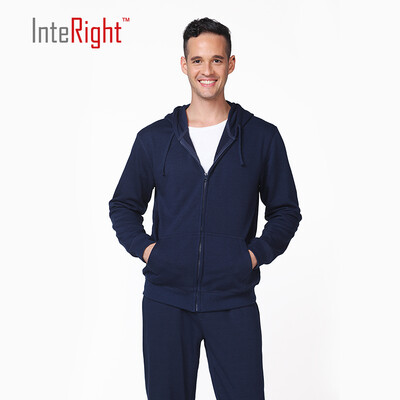 

INTERIGHT Men 's Cap Cardigan Sweater Sweater