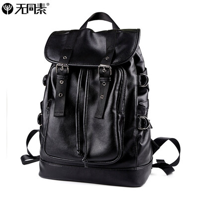 

Mens fashion travel backpack backpack male crust from the new leisure students bag computer boom