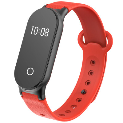 

Pacewear Tencent social sports S8 bracelet heart rate monitor call reminder sedentary reminder OLED display precision pedometer charm red