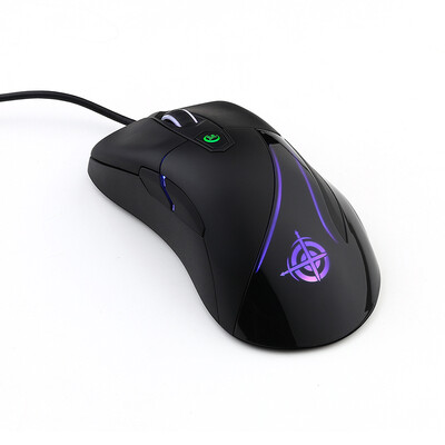 

Magic (MAGIC-REFINER) MG3 mouse wired ergonomic glowing laptop eating chicken professional gaming mouse black frosted version