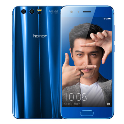 

HUAWEI Honor 9 6GB +64GB blue mobile phone (Chinese Version need to root)