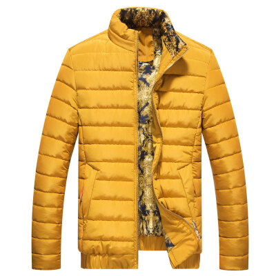 

2017 winter men's cotton jacket thickening warm down jacket Slim cotton as gift for men