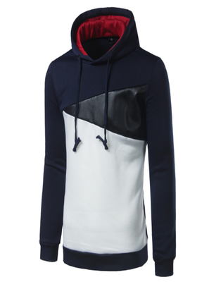 

Brand 2017 Hoodie Fall New Spell-Color Hoodies Men Fashion Tracksuit Male Sweatshirt Off White Hoody Mens Purpose Tour XXL
