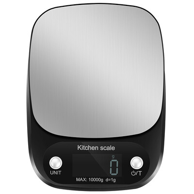 

Baijie baking scale kitchen scale electronic scale precision home mini scale 10kg / 1g (black)