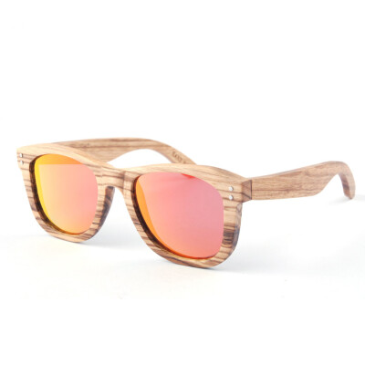 

2017 new wood polarized sunglasses new men's riding wood glasses women fishing glasses fashion multicolored glasses