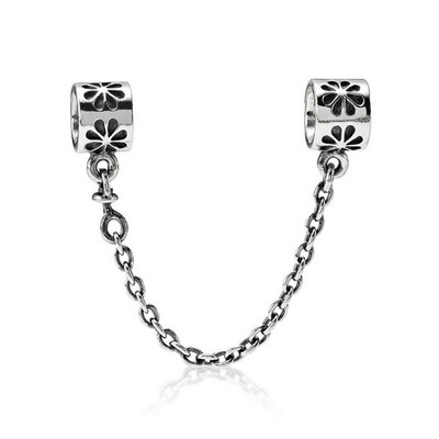 

Pandora Пандора 925 серебряная цепь безопасности любовь маргаритки 790385-05