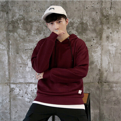 

Autumn new men's sweater long sleeved Pullover Hooded youth student leisure coat tide