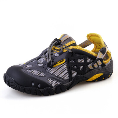 

Comfortable air network cloth hollow men's outdoor shoes breathable shoes