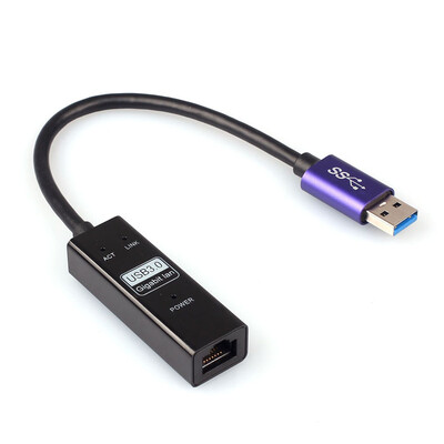 

SHENSEE® USB 3.0 и гигабитный Ethernet RJ45 внешний сетевой карты LAN адаптер 10/100/1000mbps портов