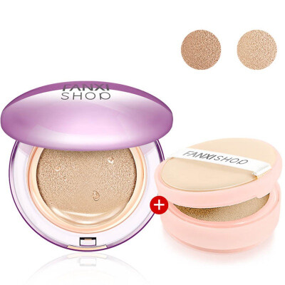 

Fansi Peach Blossom Fountain Powder Cream 21 # Light Skin (Cream bb Cream Cream Concealer Puff Foundation)